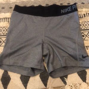 Nike pro athletic spandex